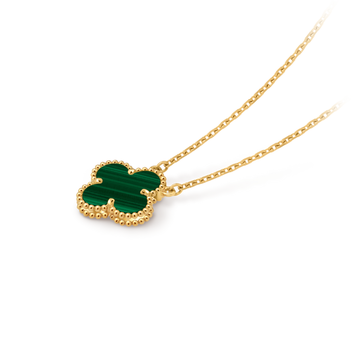 Vintage Alhambra Pendant Necklace - Green