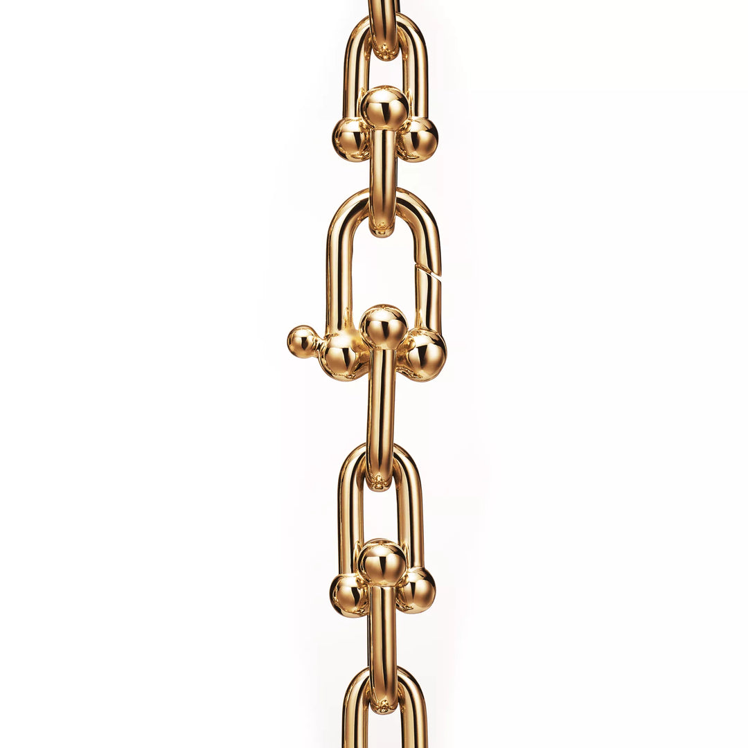 Gold Diamond Link Bracelet