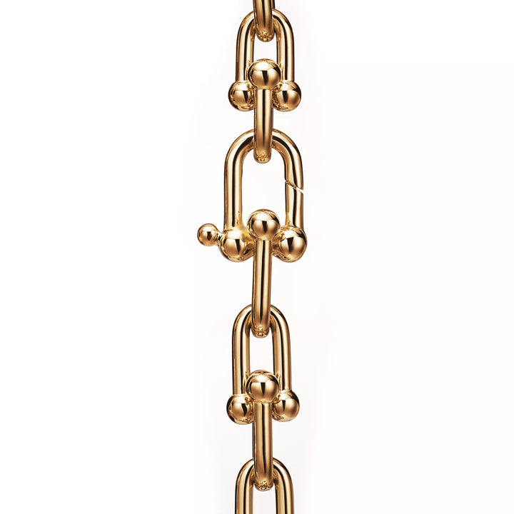 Gold Diamond Link Bracelet