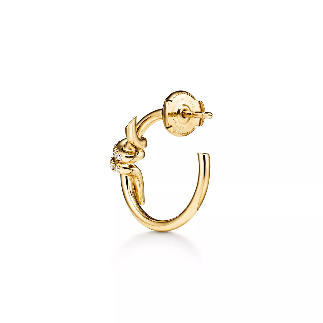 Golden Knot Earring