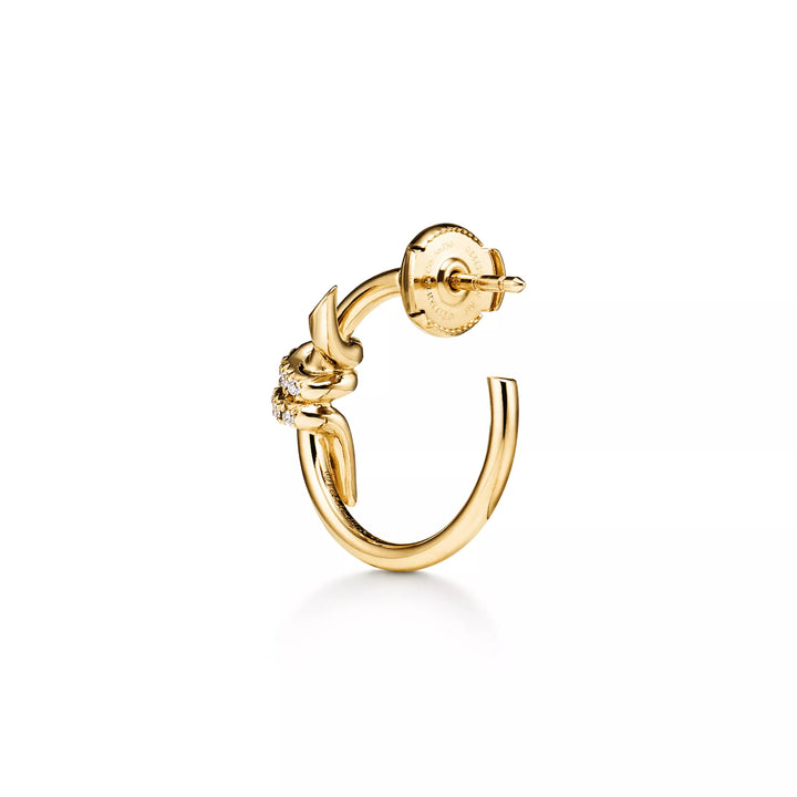 Golden Knot Earring