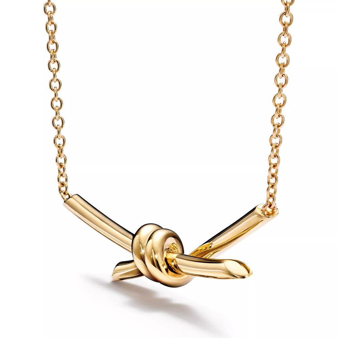 Golden Knot Necklace