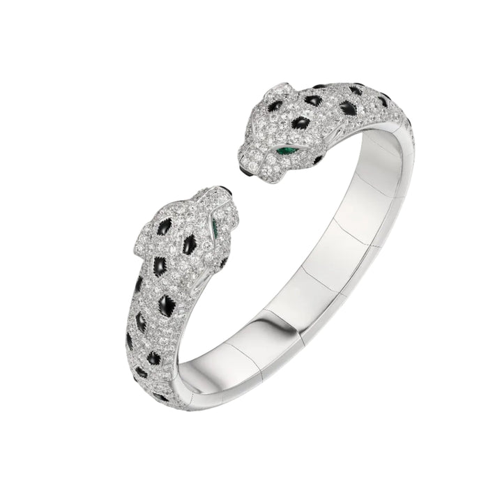 PANTH DE CART BRACELET ARTICULATED SILVER