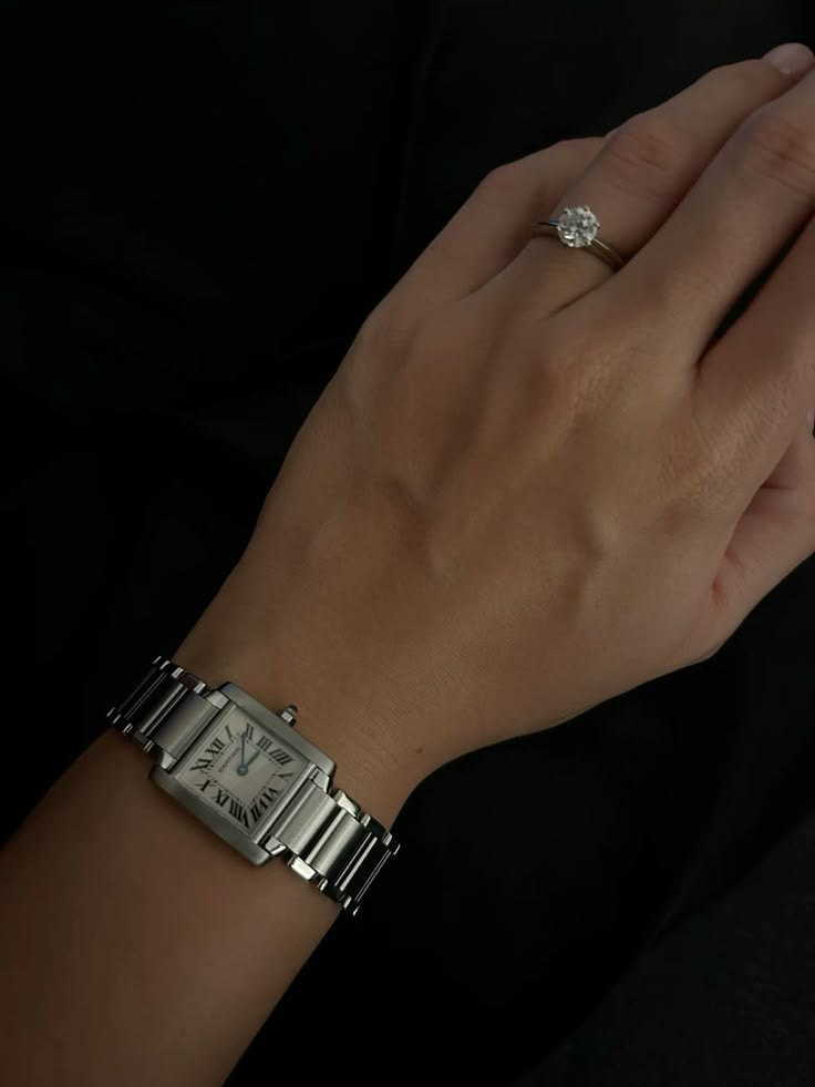 CT Française Silver Watch
