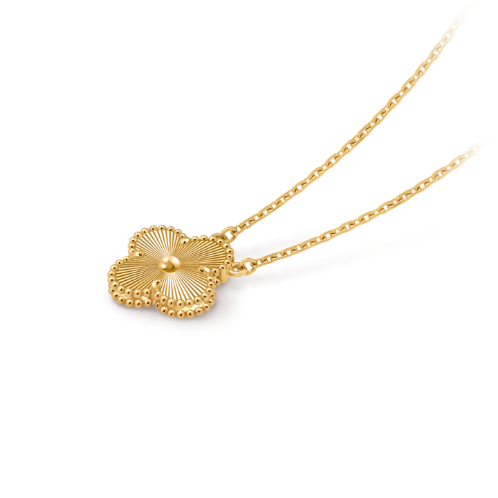 Vintage Alhambra Pendant Necklace - Gold