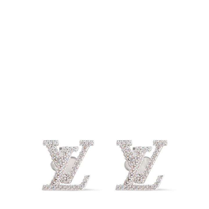 LV studded earrings