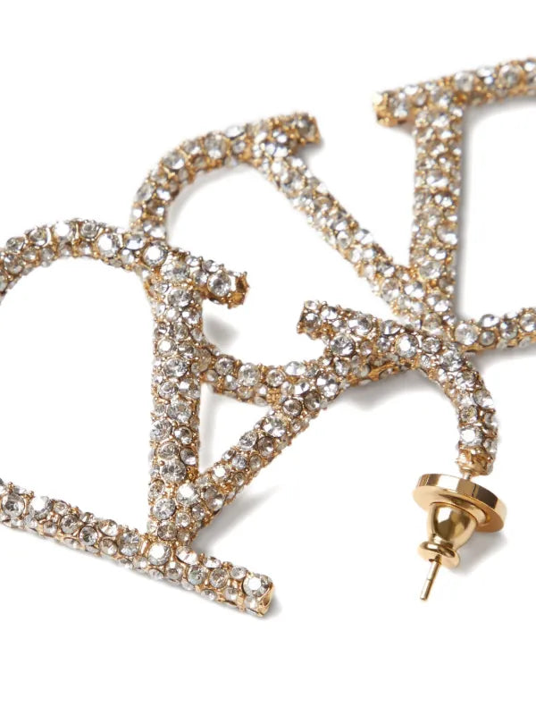 Valentino earrings set with zirconia stones