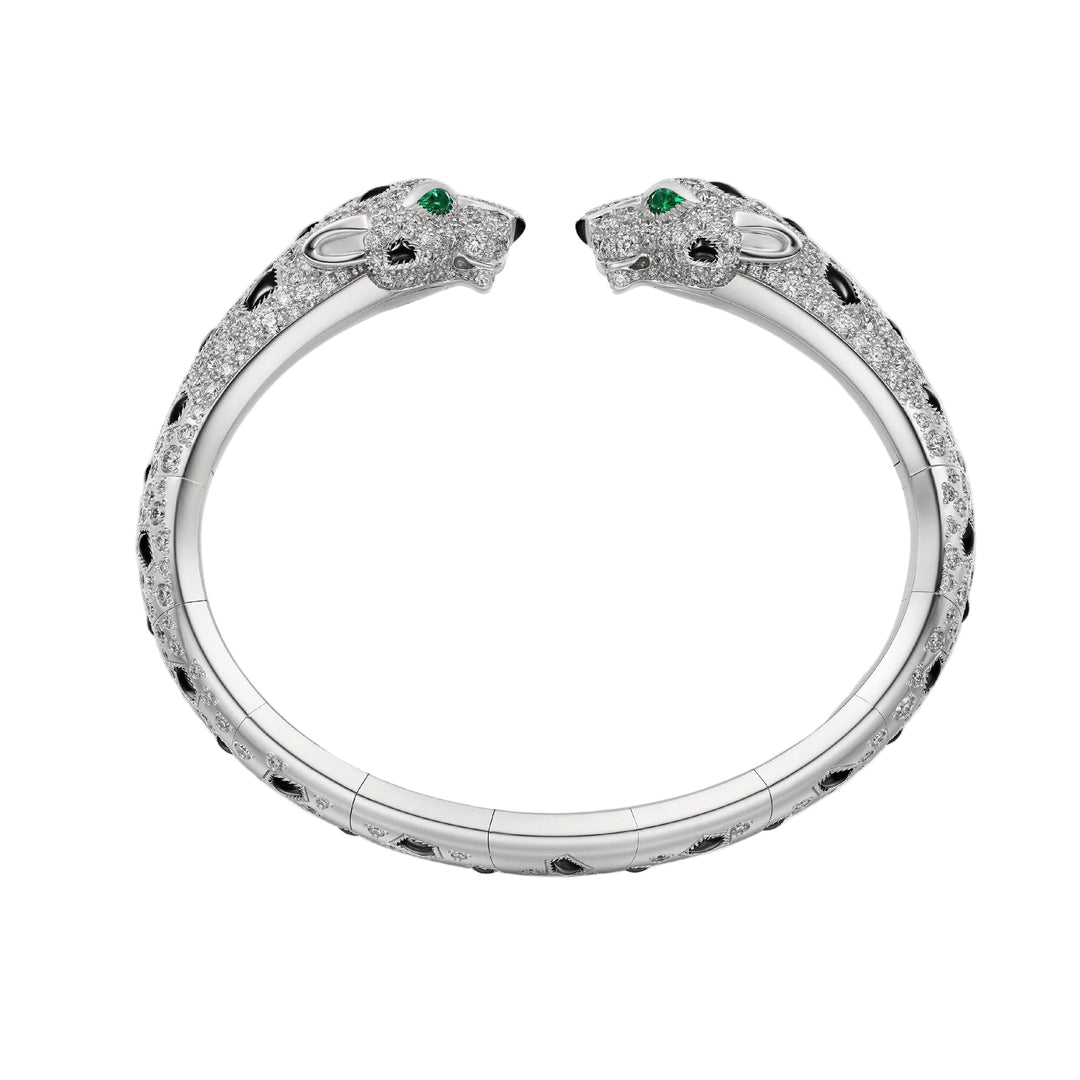 PANTH DE CART BRACELET ARTICULATED SILVER