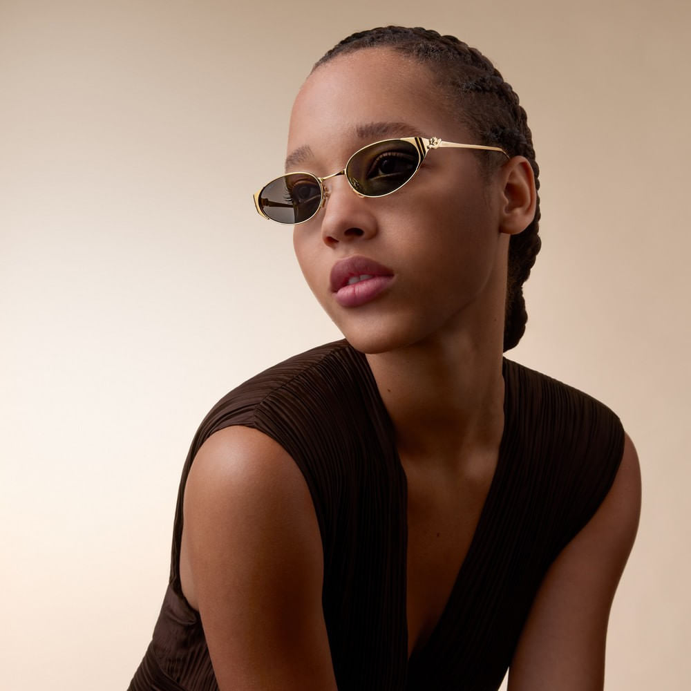 Panth Cart Gold Sunglasses