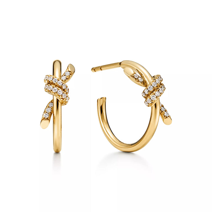 Golden Knot Earring