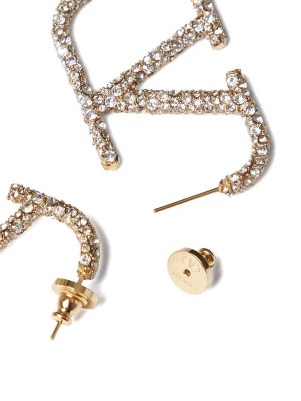 Valentino earrings set with zirconia stones