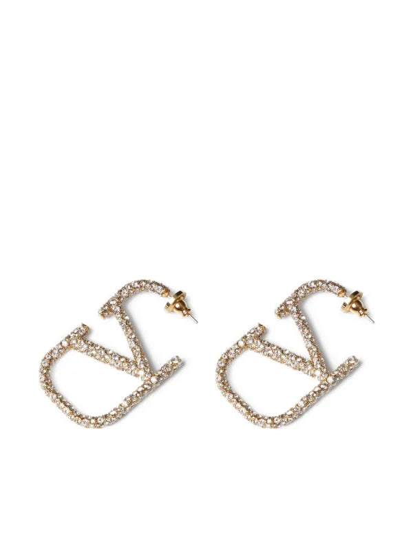 Valentino earrings set with zirconia stones
