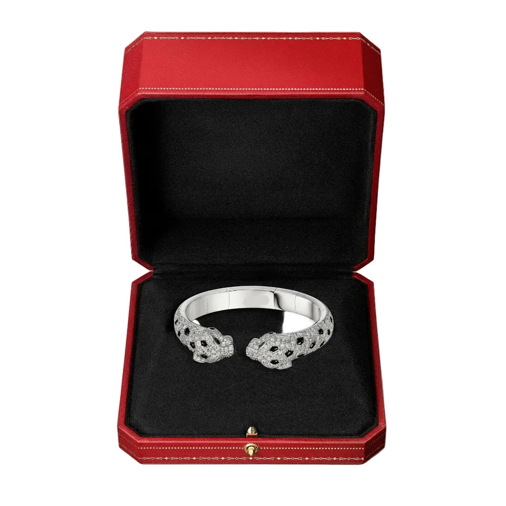 PANTH DE CART BRACELET ARTICULATED SILVER