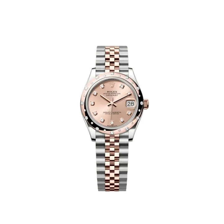 RLX Date Just 31 Rose Watch – Zirconia Dial
