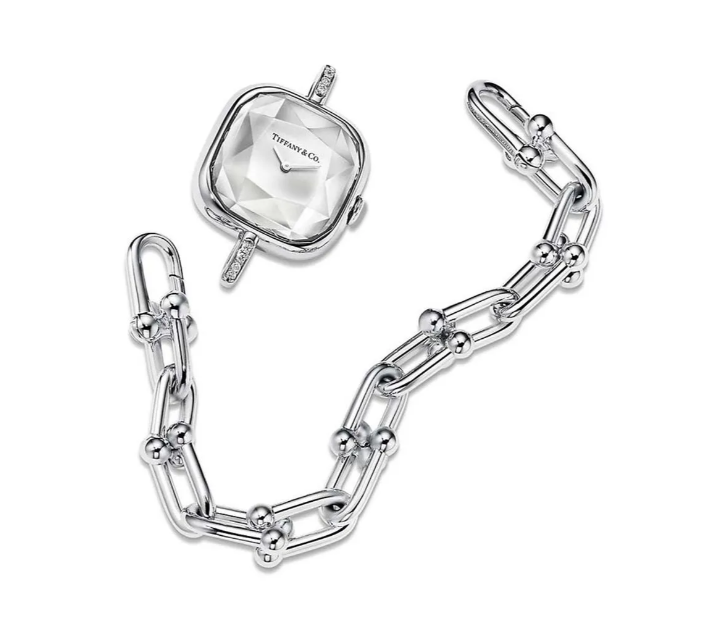 TF Silver White Watch