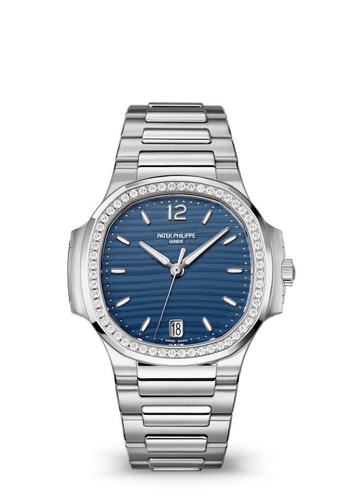 PTK Nautilus Silver Watch – Blue Dial