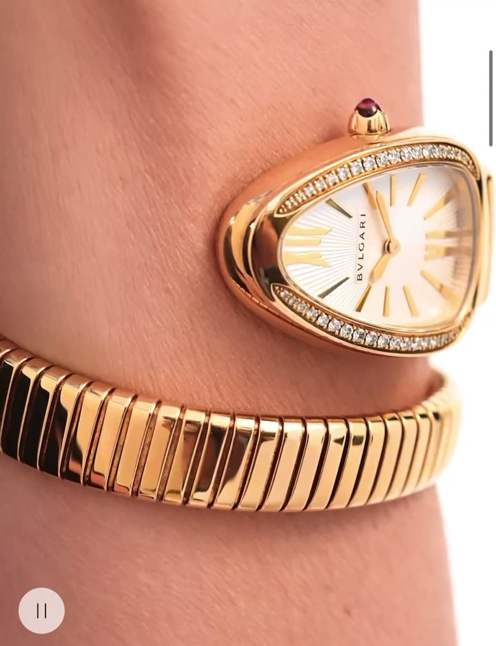 Serpent Tubogas Single-spiral Gold